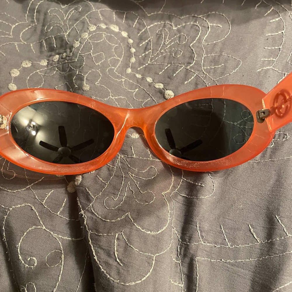 Gucci Orange mango Sunglasses 80’s SUPER SUPER RARE PERFECT CONDITION